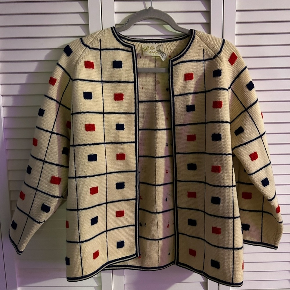 Vintage wool cardigan